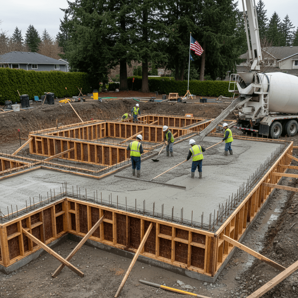 concrete foundations redmond wa