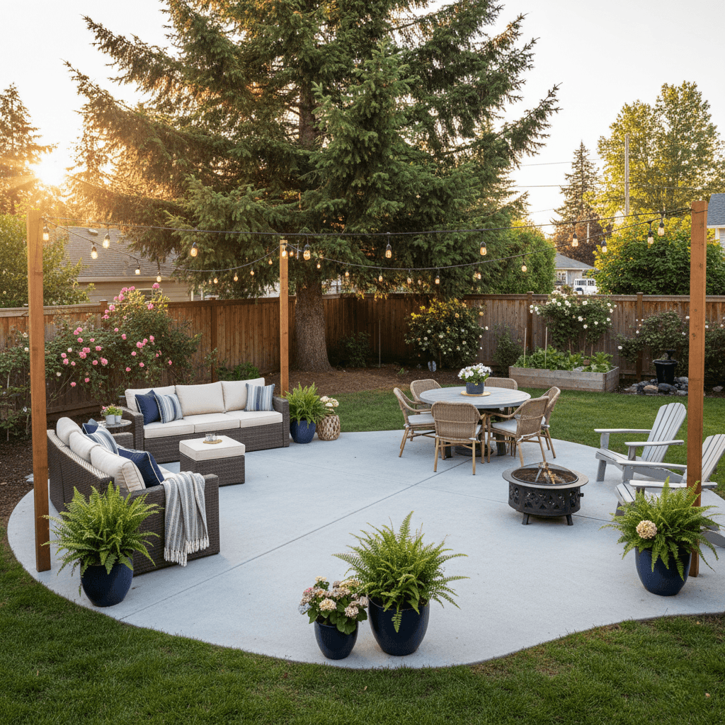concrete patios redmond wa