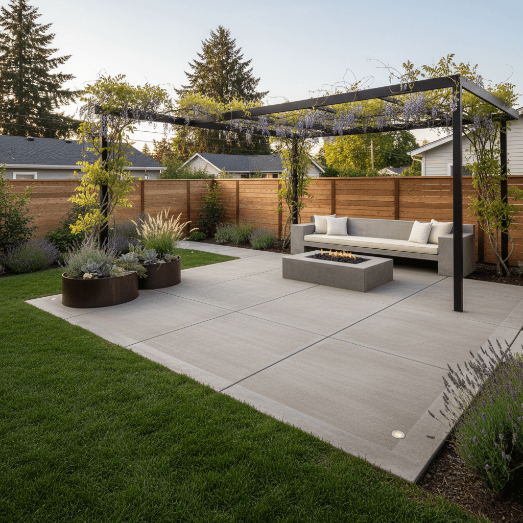concrete patios redmond wa