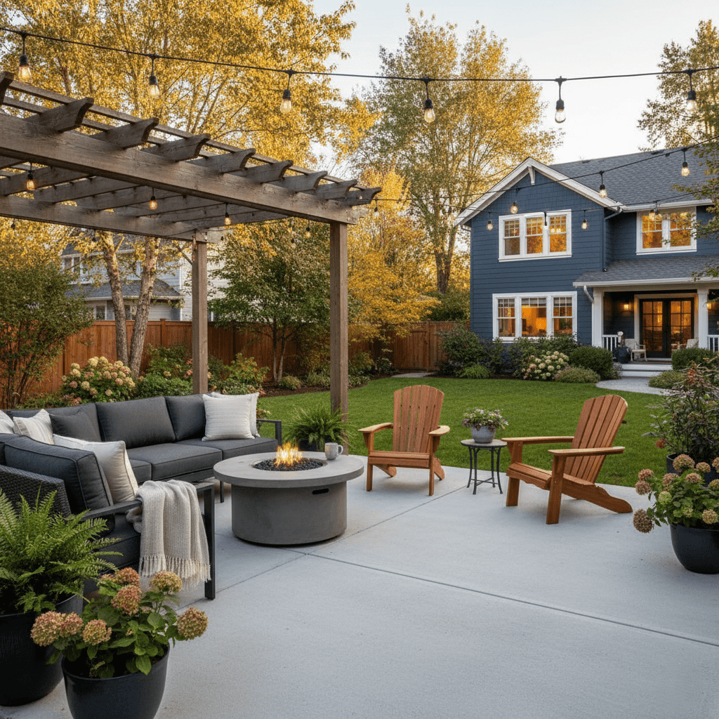 concrete patios redmond wa