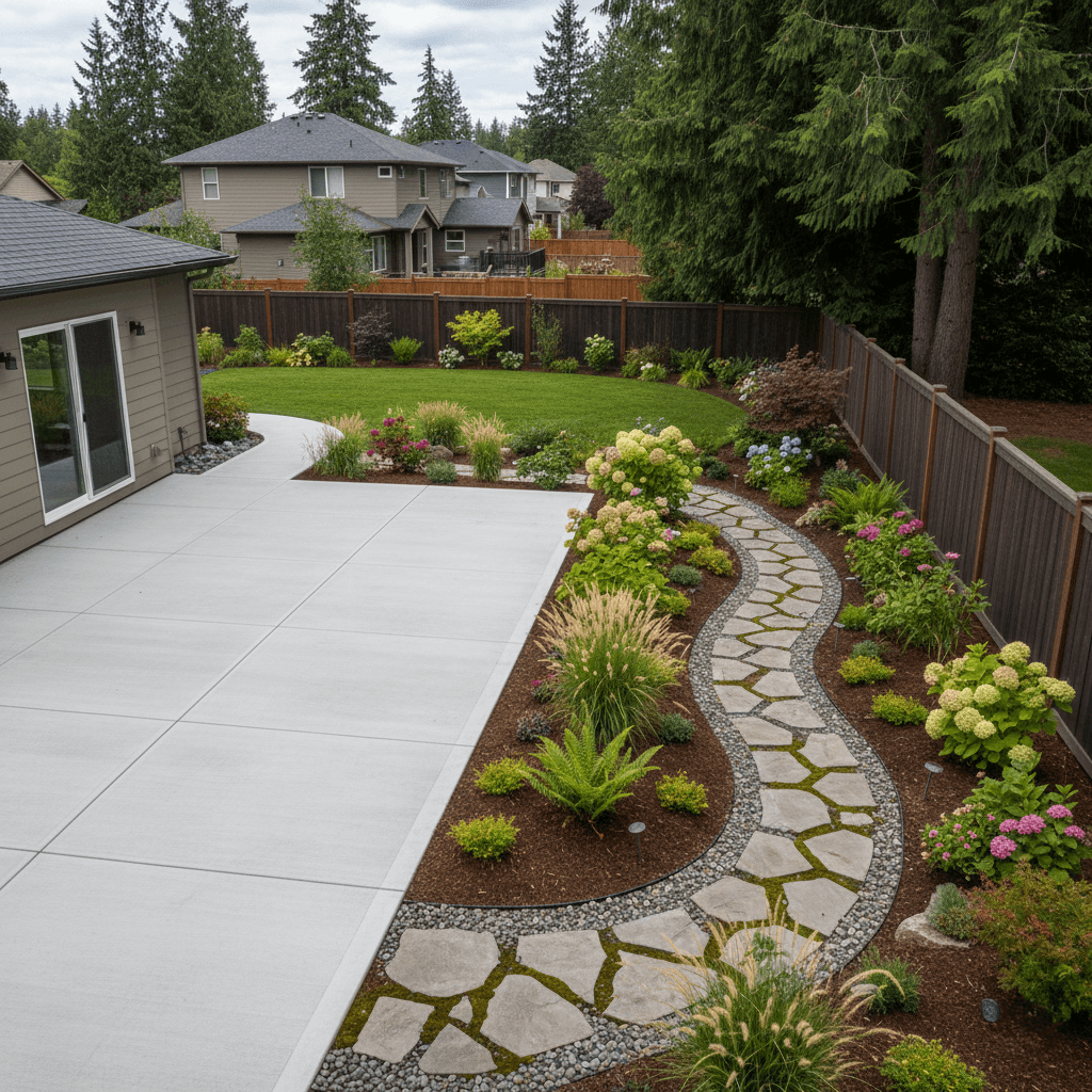 concrete walkways redmond wa