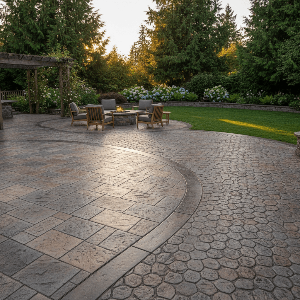 stamped concrete redmond wa