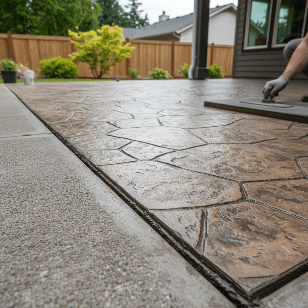 stamped concrete redmond wa