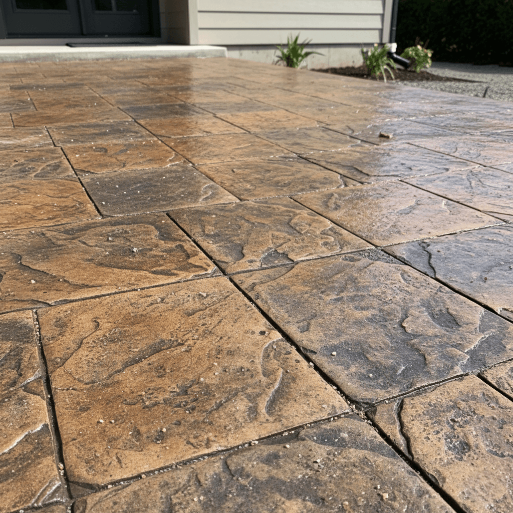stamped concrete redmond wa