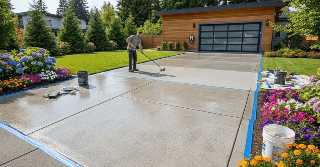 concrete resurfacing redmond wa