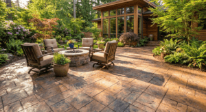 stamped concrete patio redmond wa